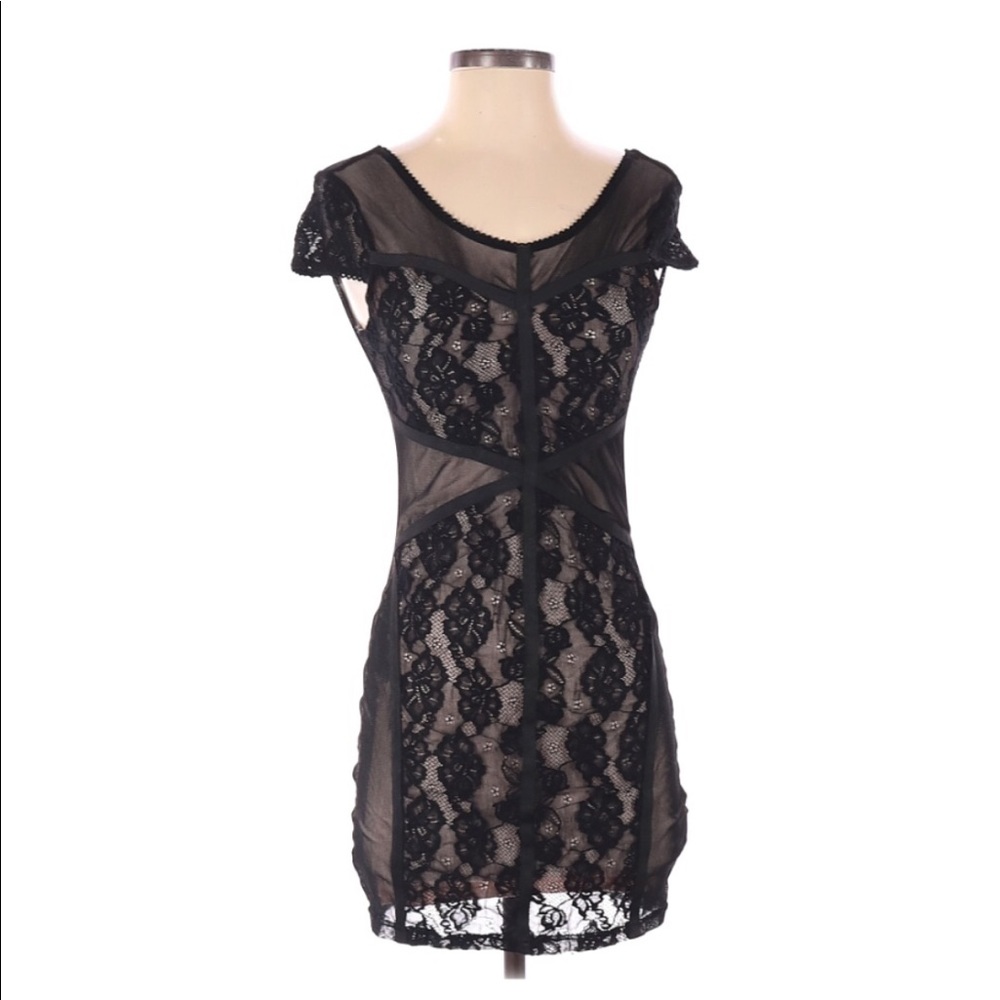 Lace cocktail dress